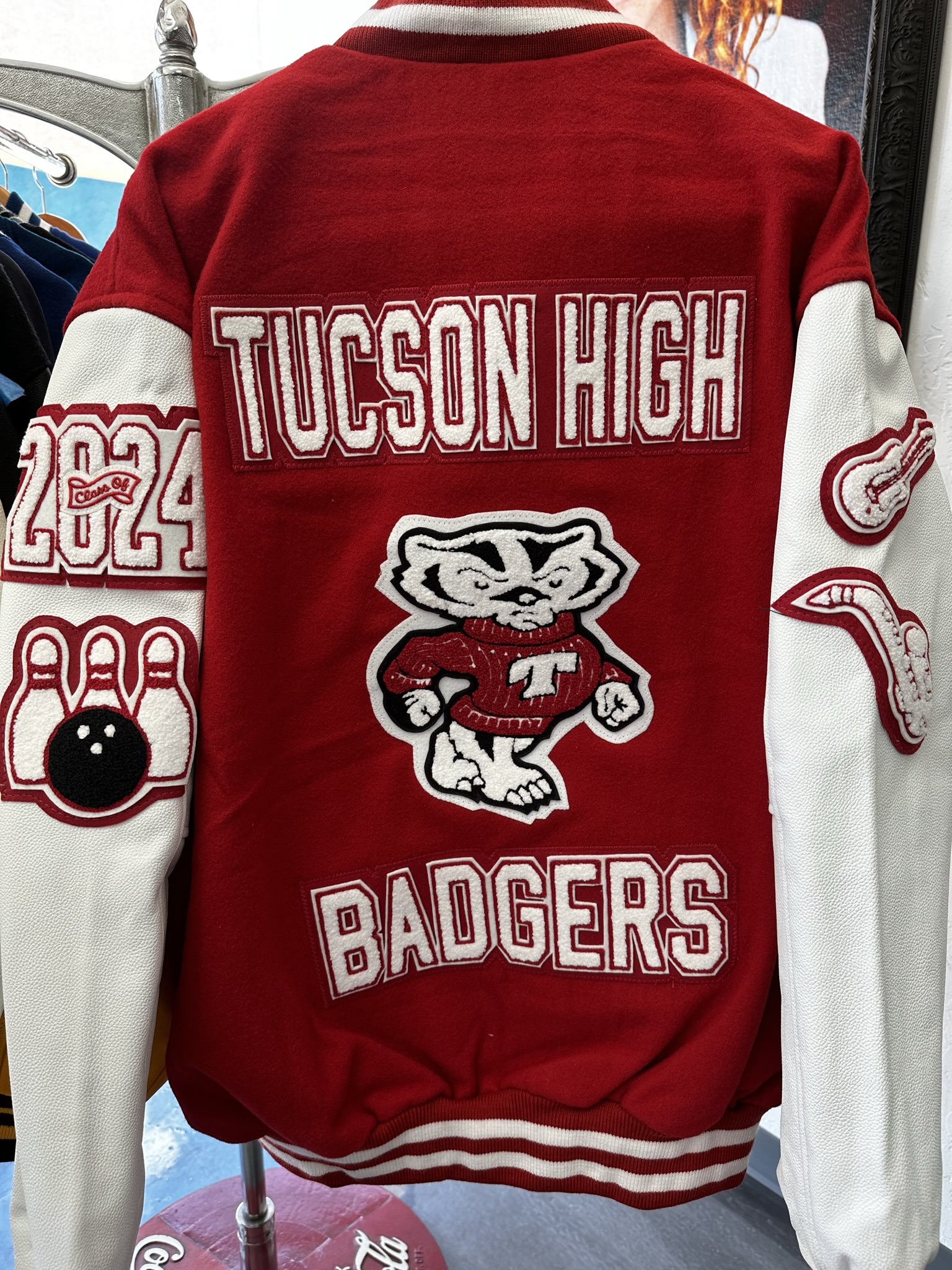 Custom high shop school letterman jacket